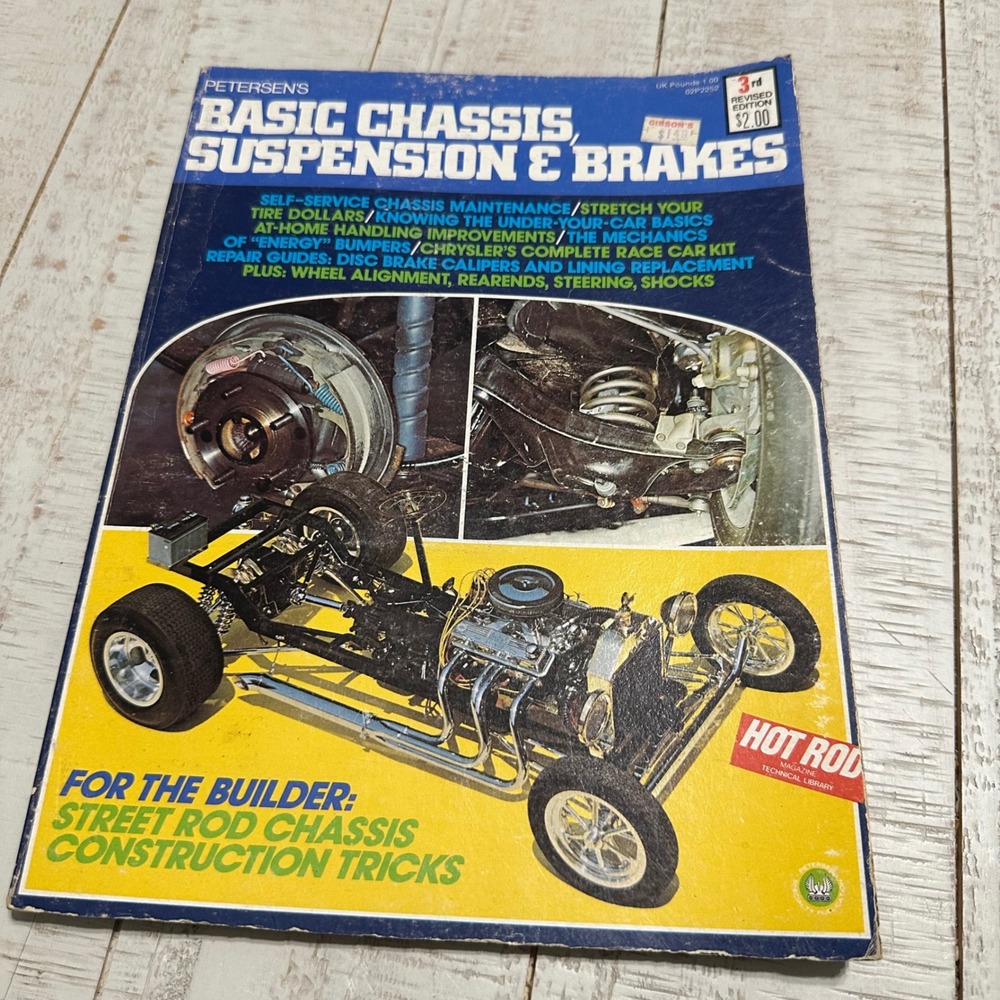 Petersen's Basic Chassis Suspension & Brakes Hot Rod Technical Library 3rd Ed